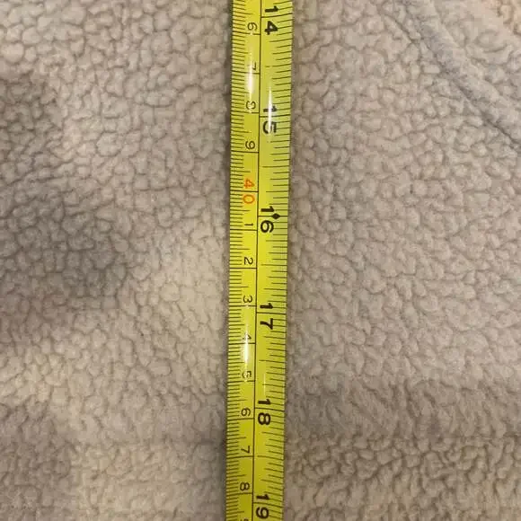 Le Lis Cropped Sherpa Fleece Pullover • Cozy Girlcore Gorpcore - Picture 4 of 5